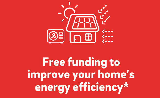 Free funding to improve your home energy efficiency